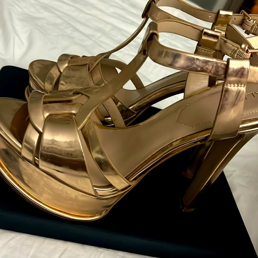 Aldo Rose gold heels